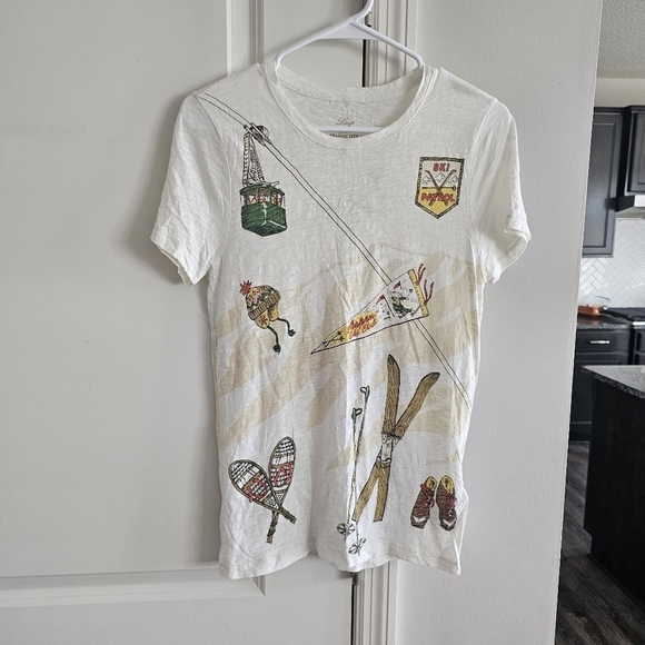 J. Crew Ski Patrol Graphic Tee - Picture 1 of 3